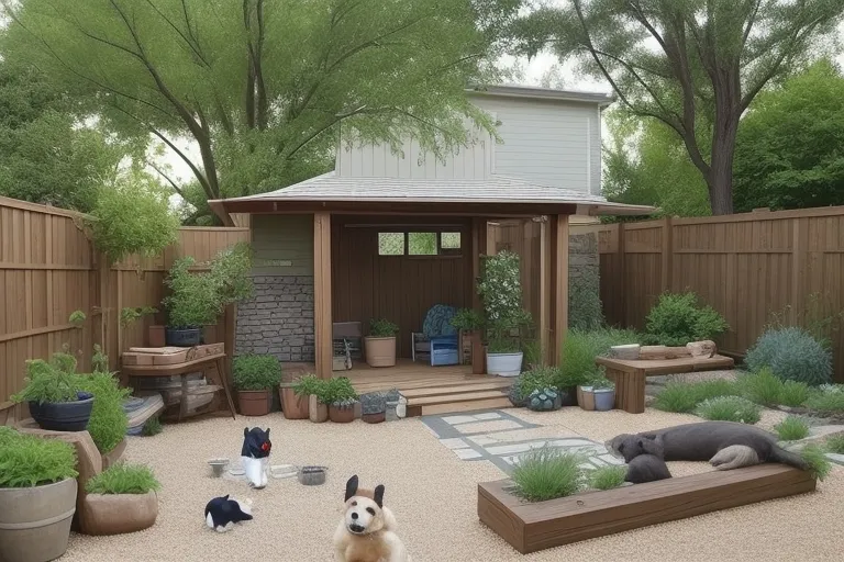 Dry Potty Area Backyard For Dogs Ideas 06