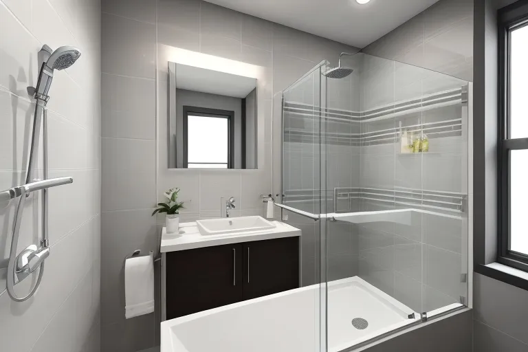 Space Saving Small Bathroom Ideas with Showers 08