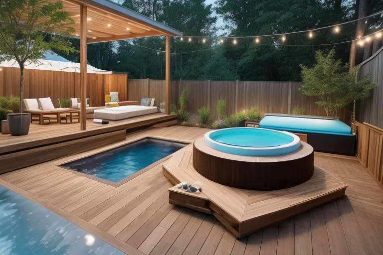 backyard above ground swimming pool ideas 03